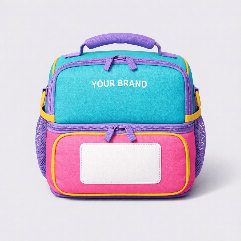 Dual-Compartment Kids’ Lunch Bag private-label product concept