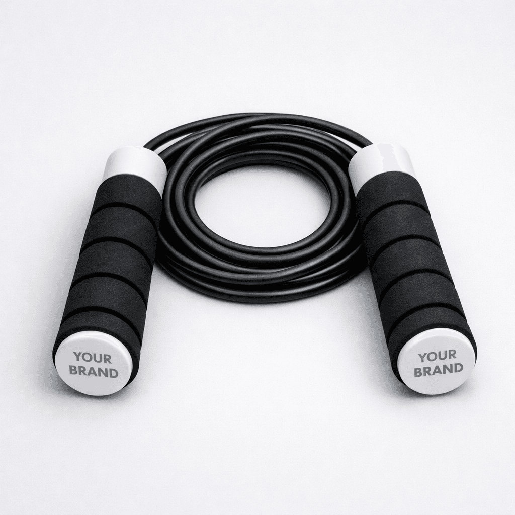 Foam Handle Jump Rope private-label product concept
