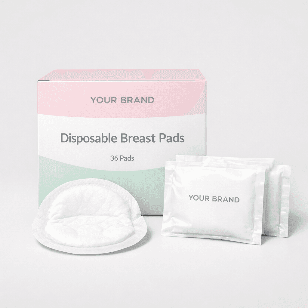 Disposable Breast Pads (36-Pack) private-label product concept