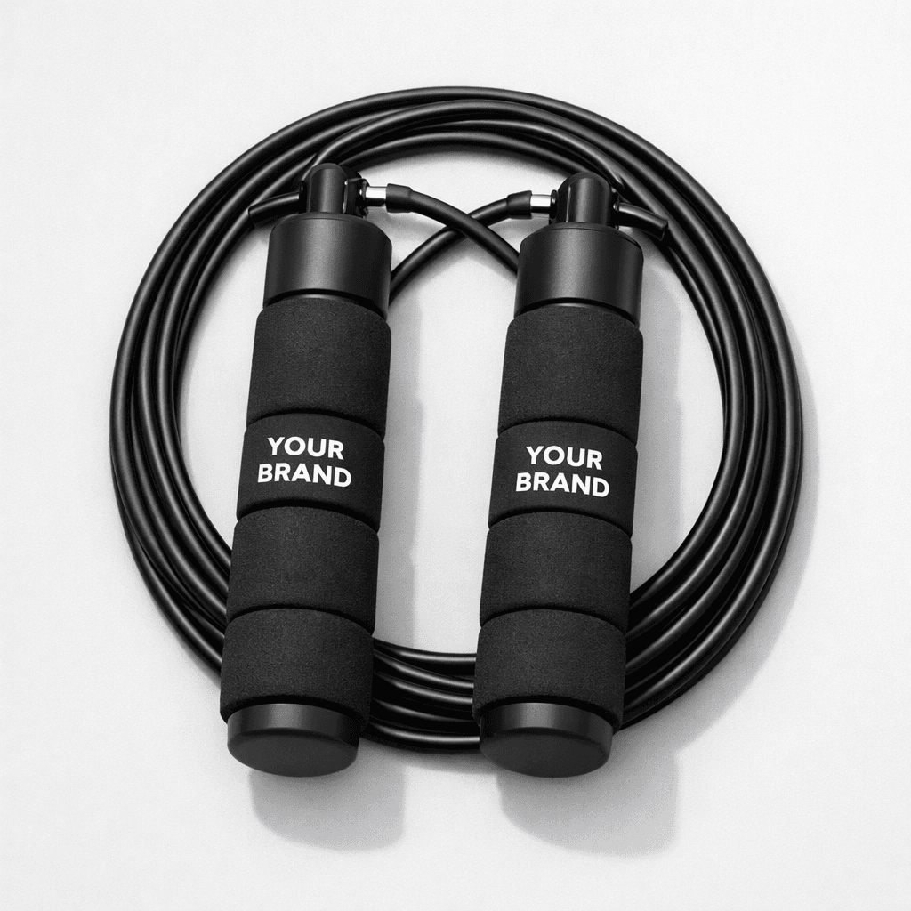 Adjustable Foam Padded Jump Rope private-label product concept