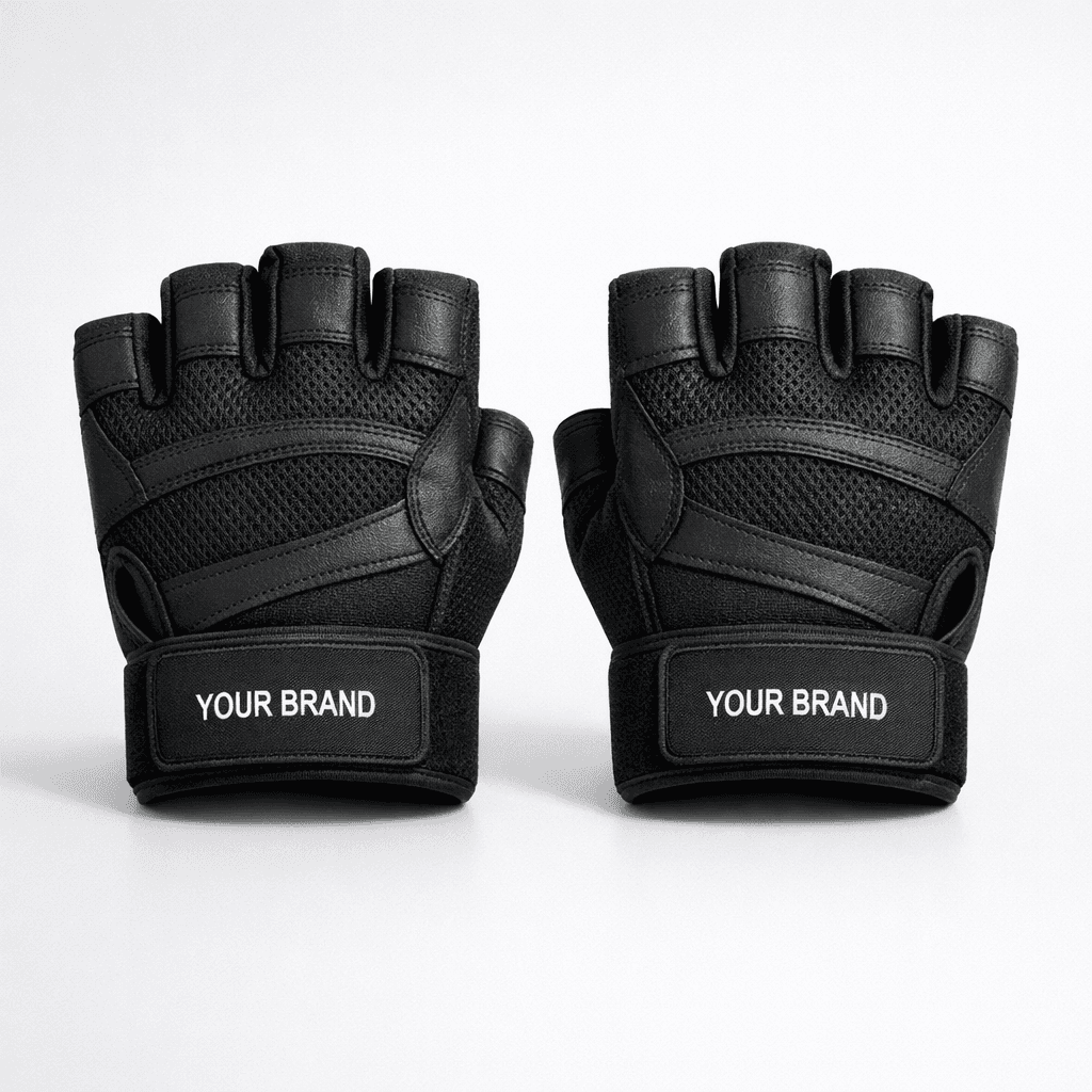 Non-Slip Fitness Glove Pair private-label product concept