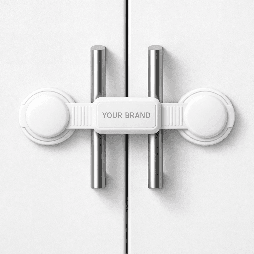 Kids’ Multipurpose Safety Cabinet Locks private-label product concept