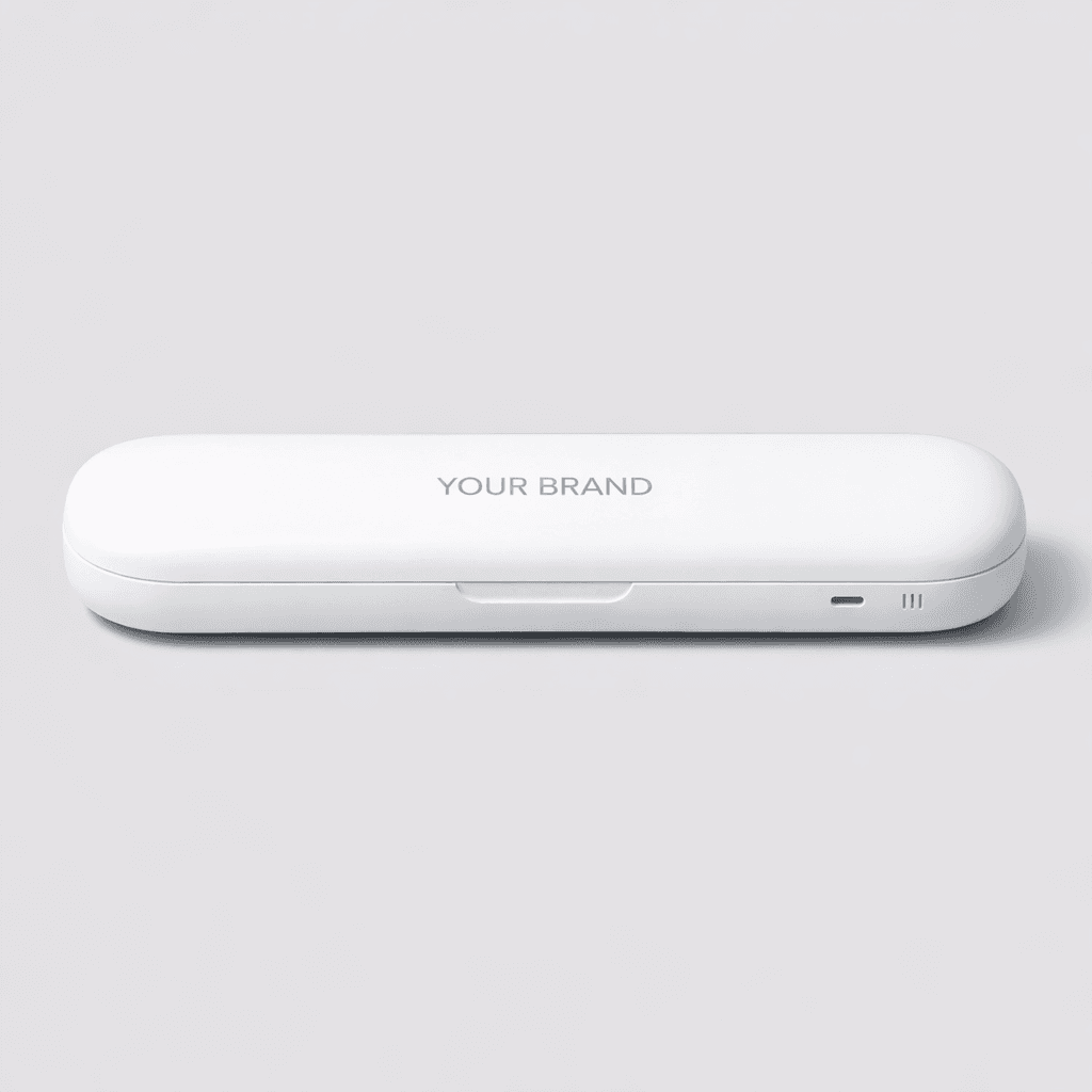Travel Toothbrush Sanitizer Case private-label product concept