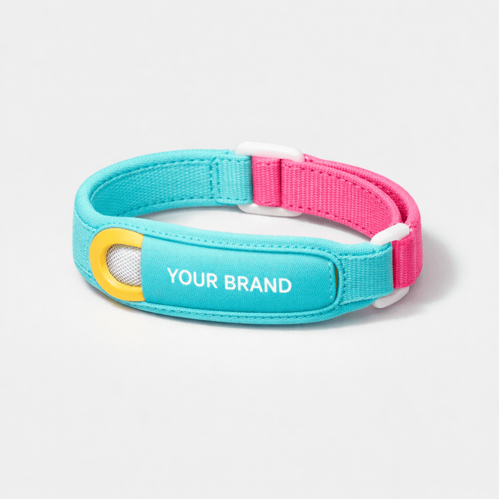 Children’s Mosquito Repellent Wristband private-label product concept