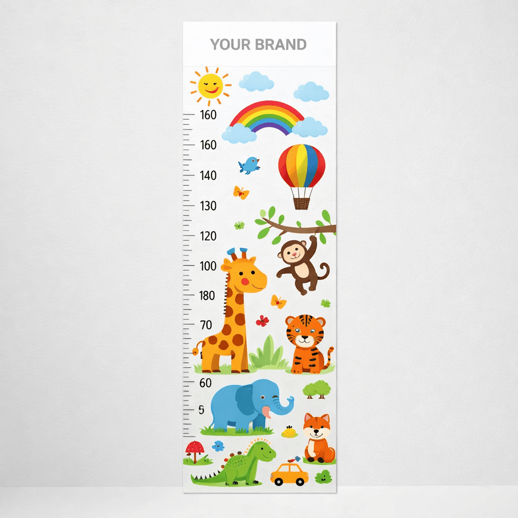 Kids’ Wall Height Chart Sticker private-label product concept