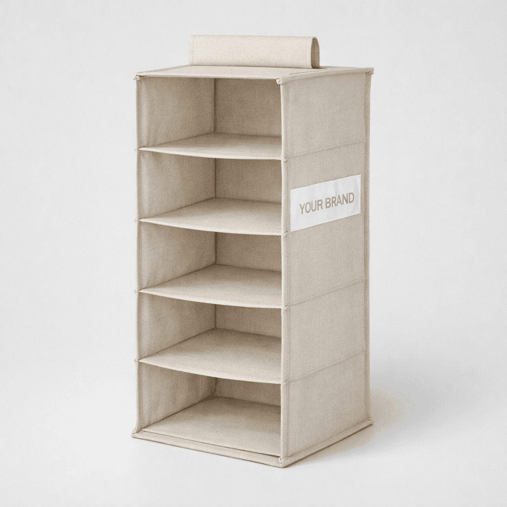 Collapsible Fabric Wardrobe Organizer private-label product concept