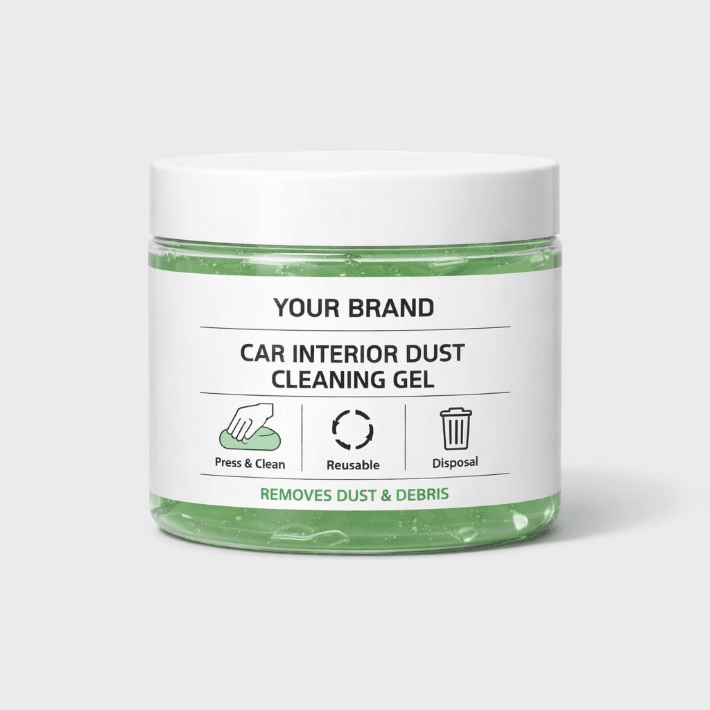 Car Interior Dust Cleaning Gel private-label product concept