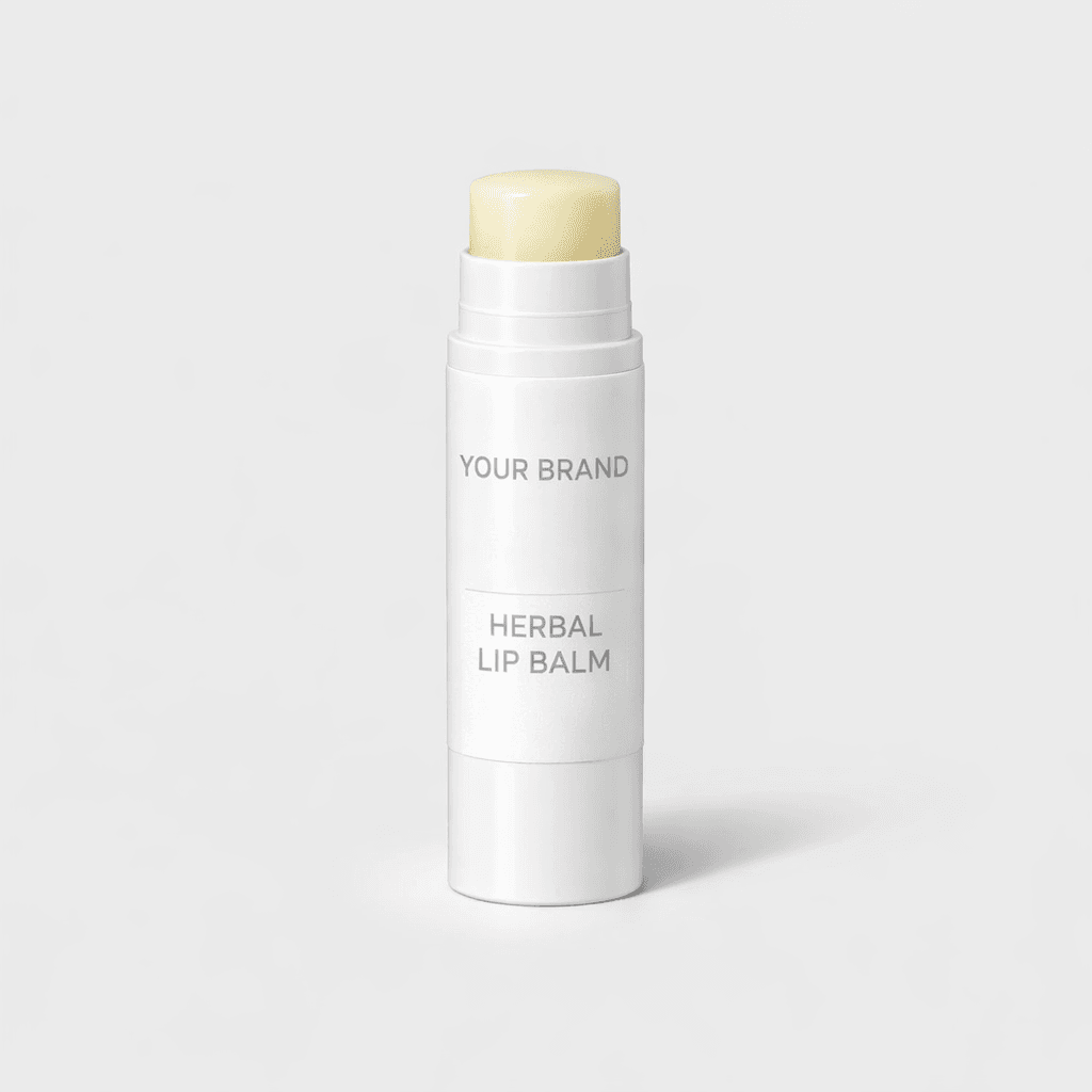 Herbal Lip Balm Stick private-label product concept