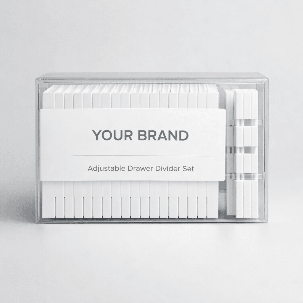 Adjustable Drawer Divider Set private-label product concept