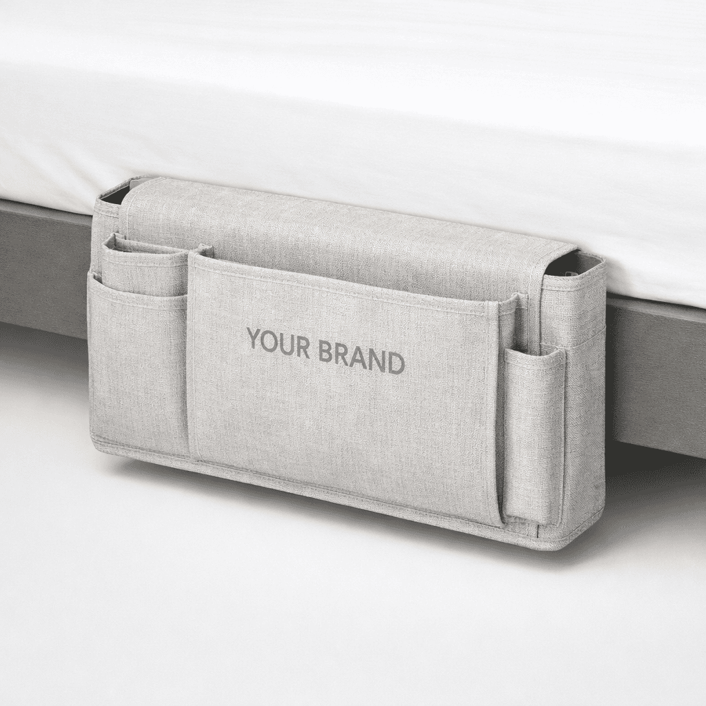 Multi-Pocket Bedside Organizer private-label product concept