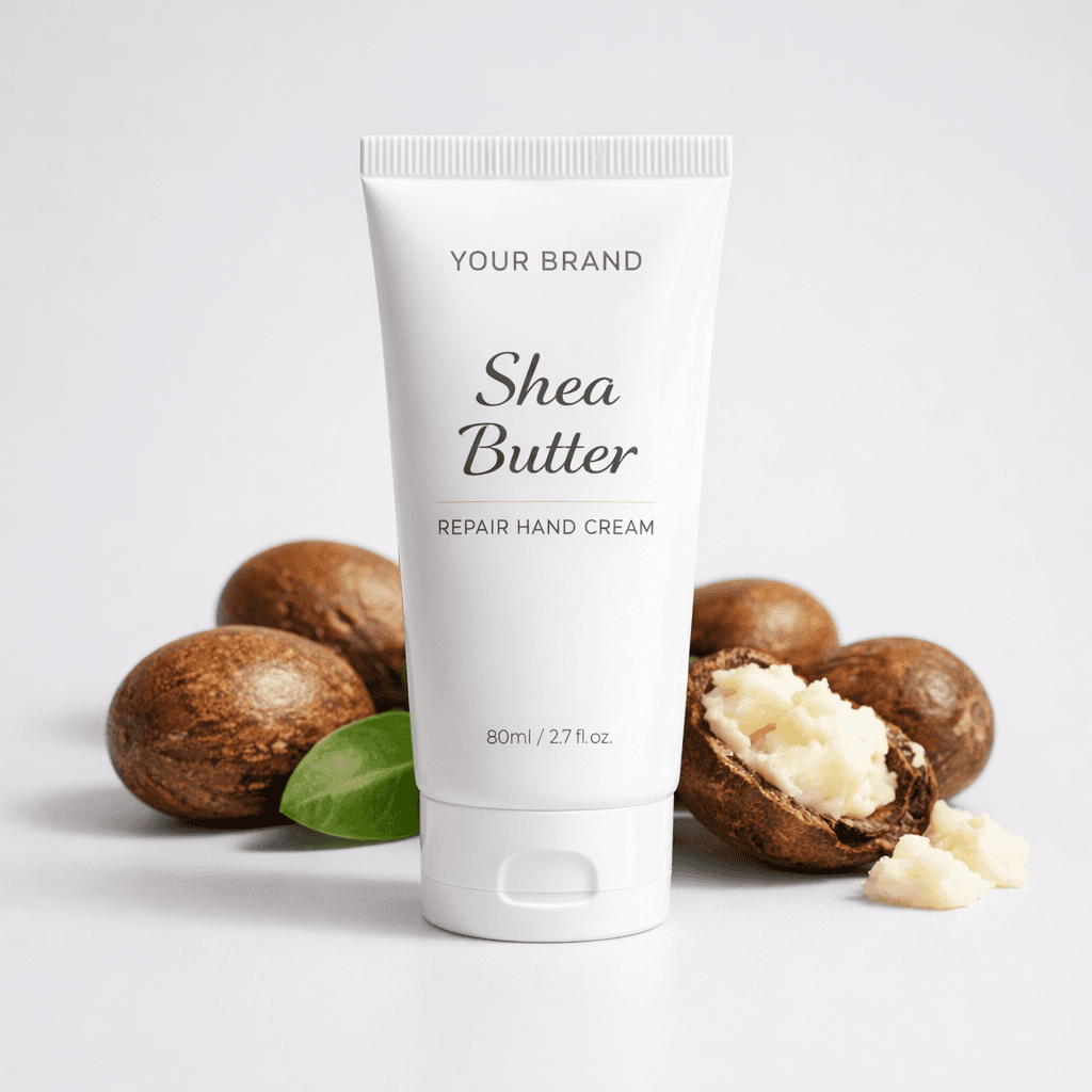 Shea Butter Repair Hand Cream private-label product concept