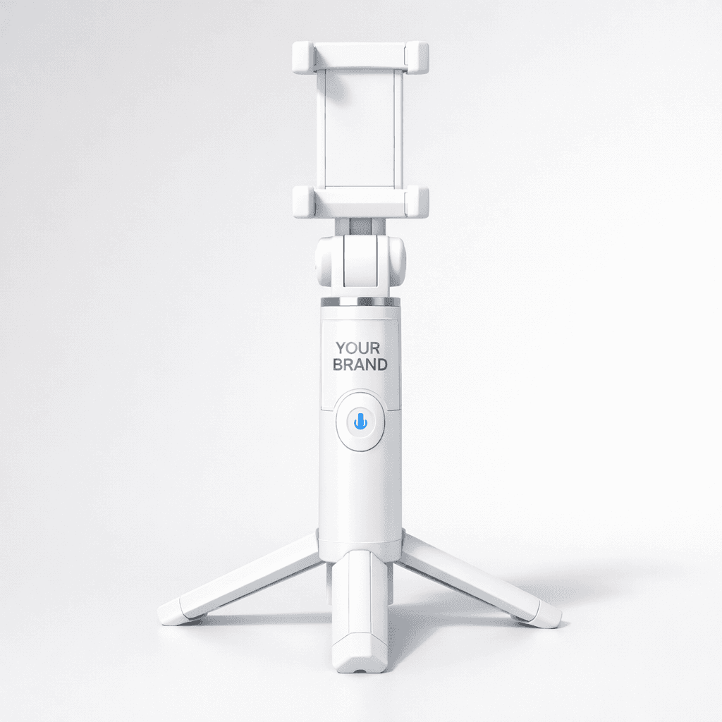 Wireless Bluetooth Selfie Stick Tripod private-label product concept