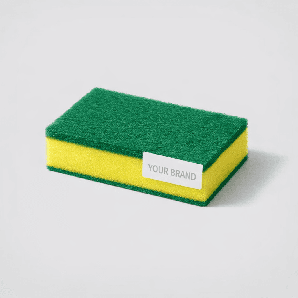 Multipurpose Kitchen Scrubber Sponge private-label product concept