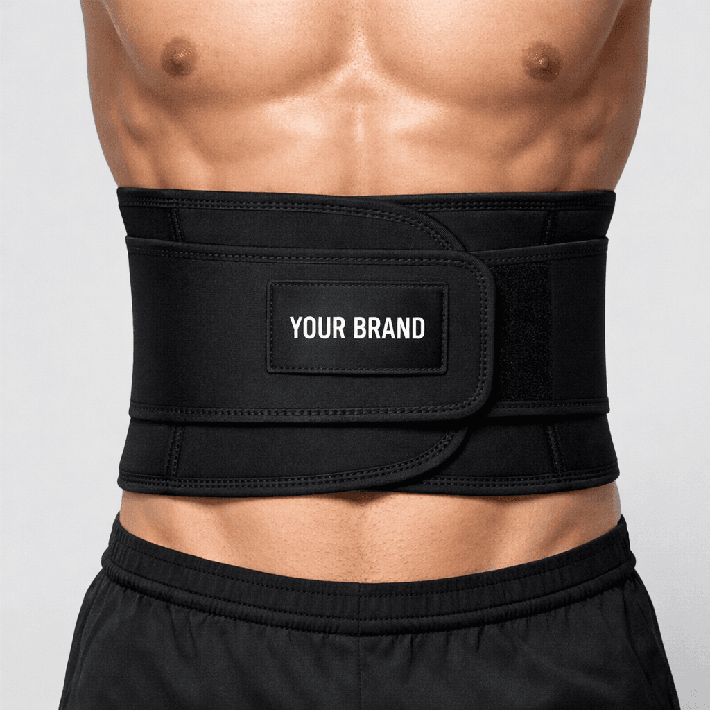 Multipurpose Exercise Waist Trimmer Belt private-label product concept