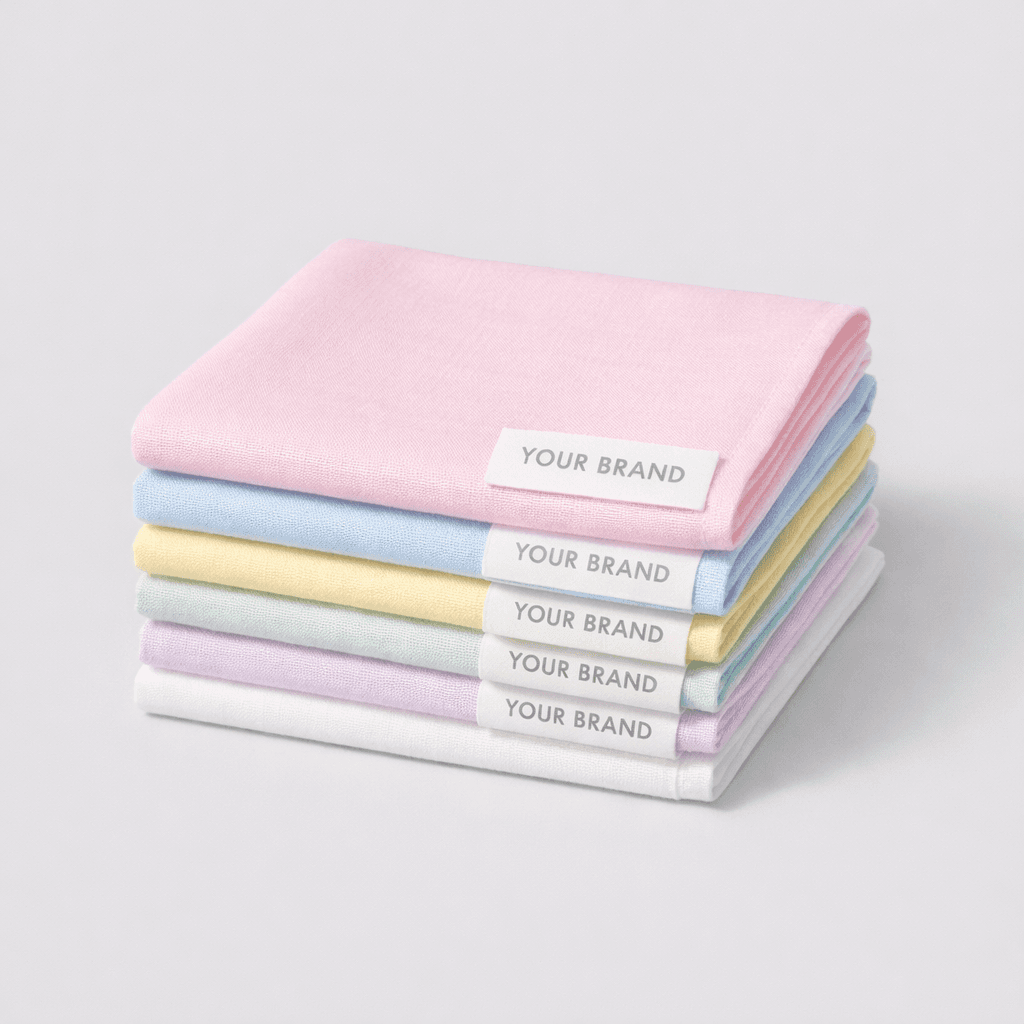 Kids’ Soft Cotton Handkerchief Pack private-label product concept
