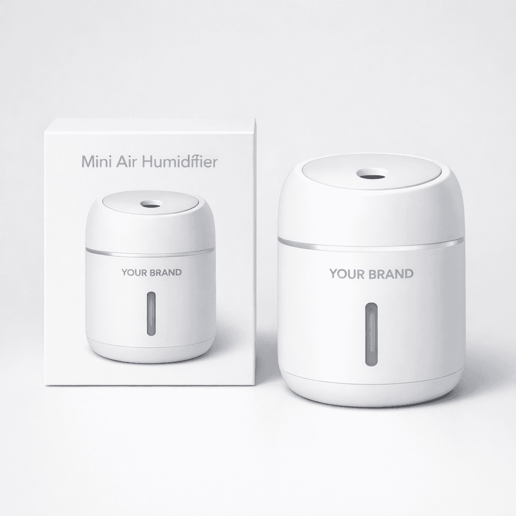 Mini Desktop Air Humidifier private-label product concept