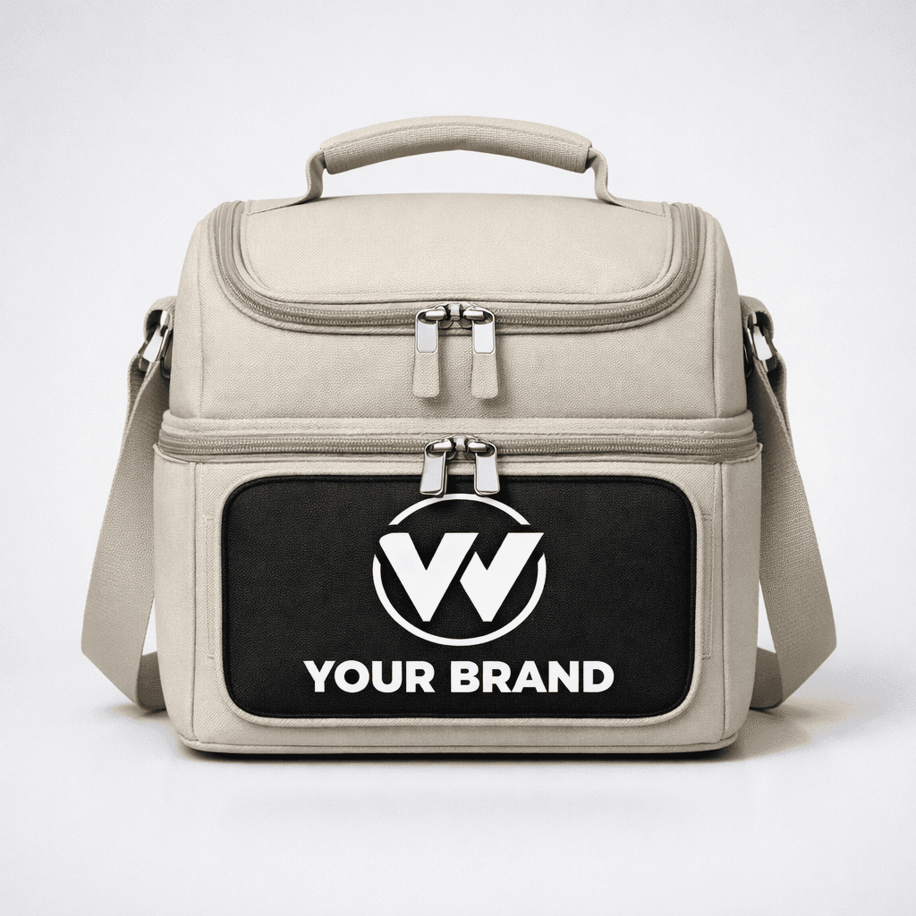 Dual-Compartment Insulated Lunch Bag private-label product concept
