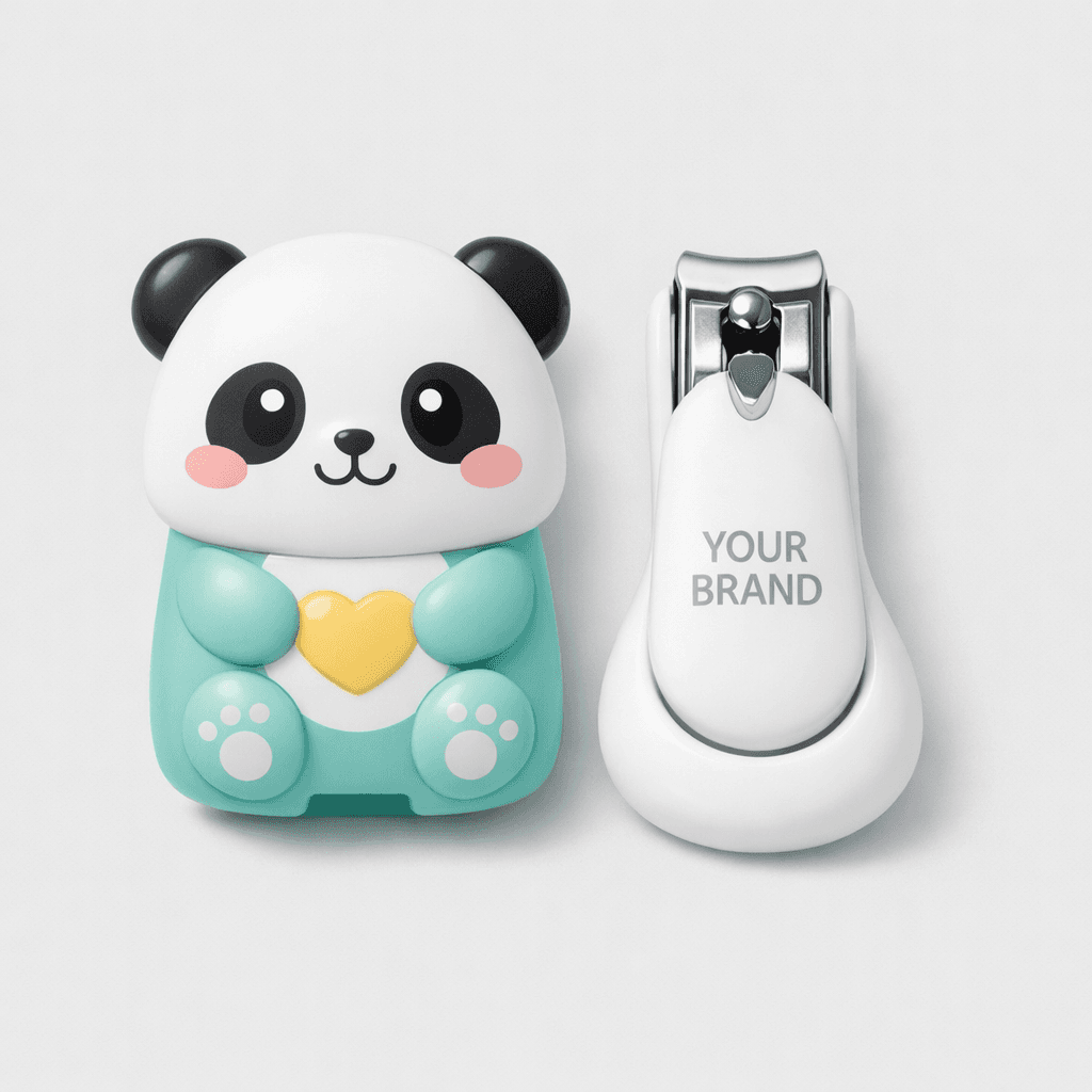 Cartoon Animal Baby Nail Clippers private-label product concept