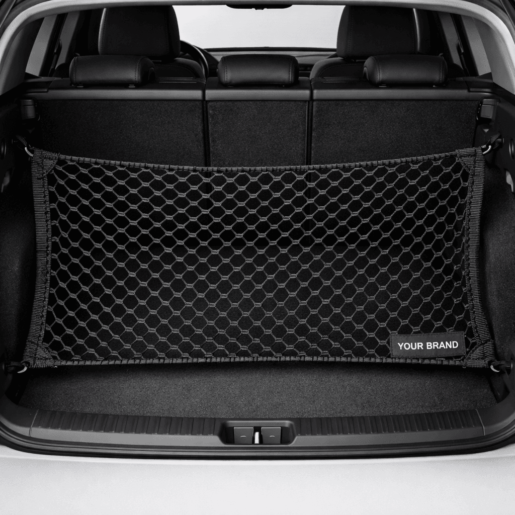 Multi-Use Car Trunk Storage Net private-label product concept