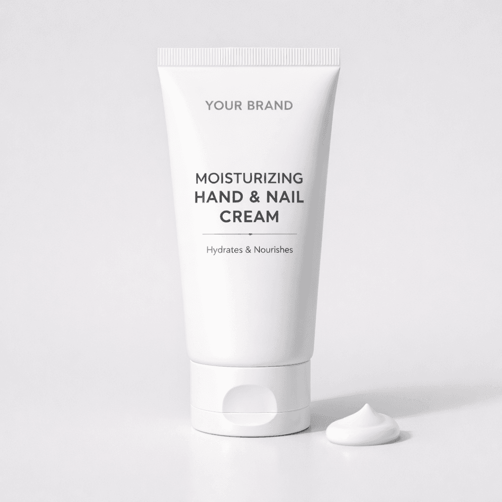 Moisturizing Hand and Nail Cream private-label product concept