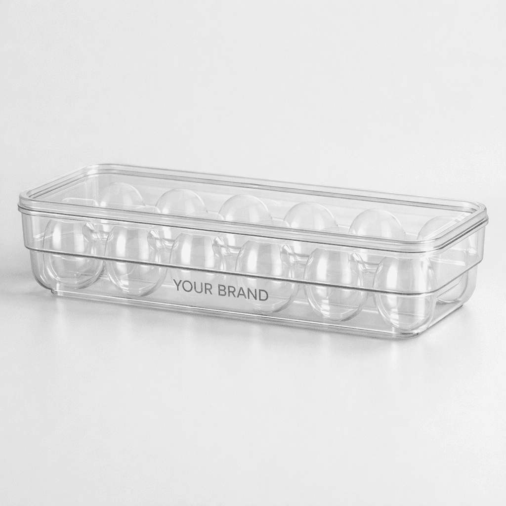 Plastic Stackable Egg Tray private-label product concept