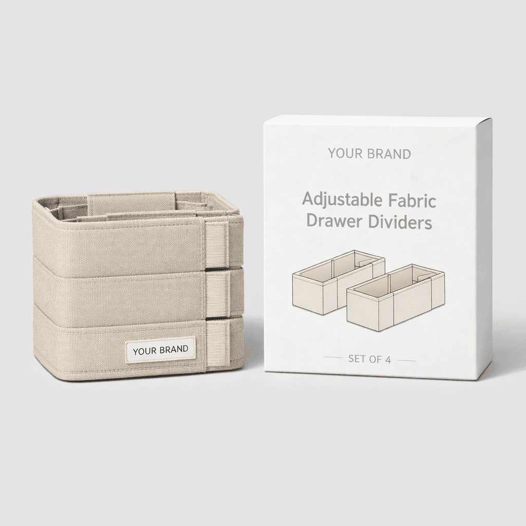 Adjustable Fabric Drawer Dividers private-label product concept