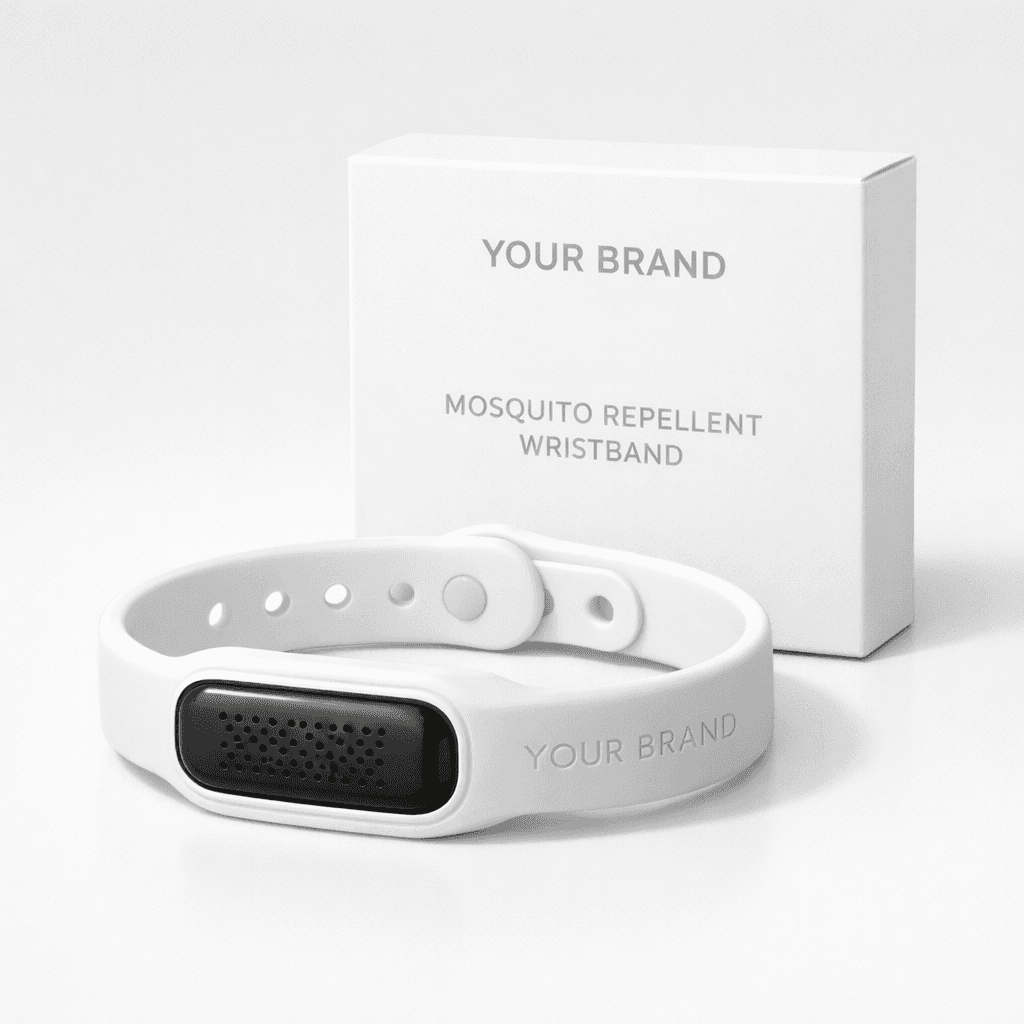 Portable Mosquito Repellent Wristband private-label product concept