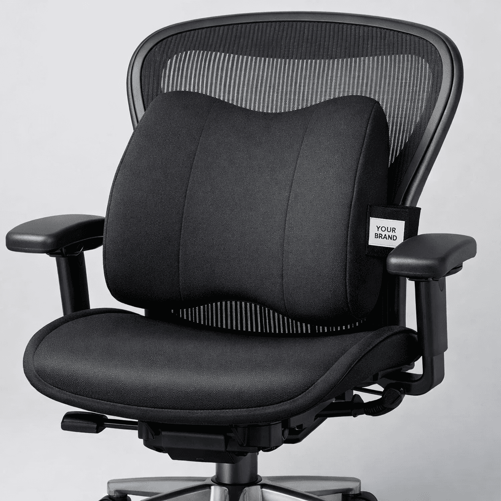 Contoured Foam Lumbar Support Cushion private-label product concept