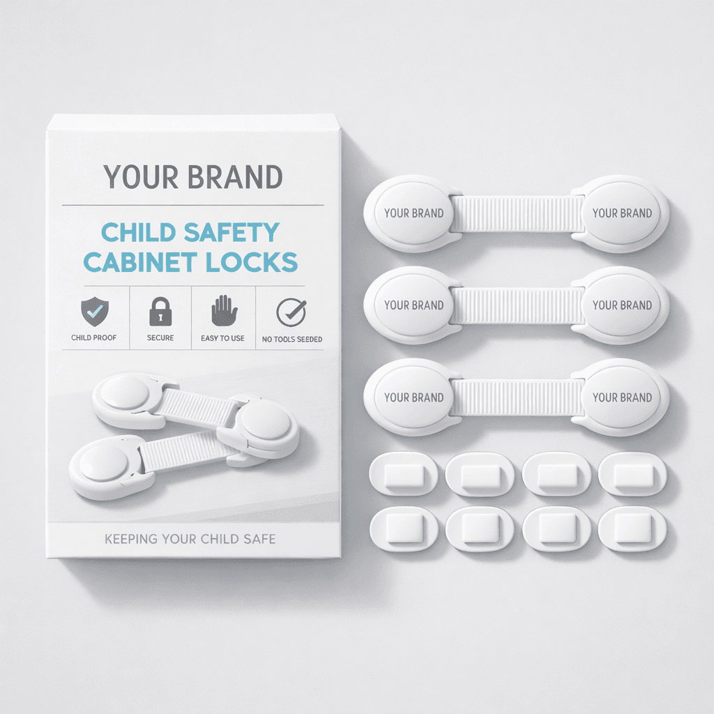 Child Safety Cabinet Locks private-label product concept