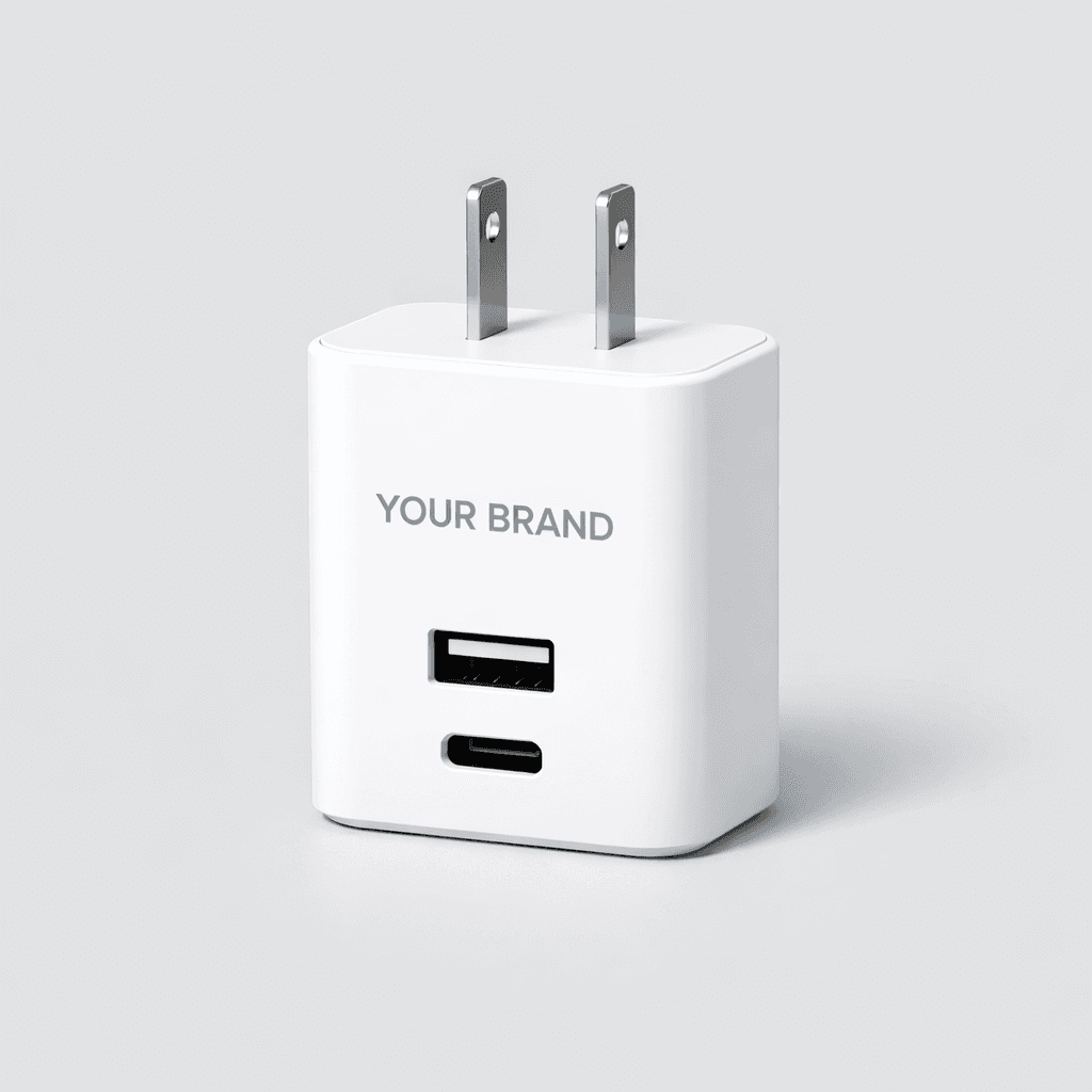 Dual-Port USB Wall Charger Adapter private-label product concept