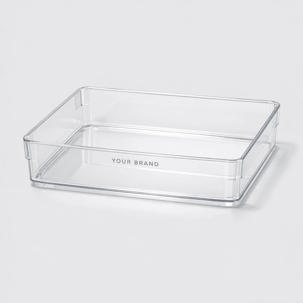 Plastic Stackable Drawer Organizer Tray private-label product concept
