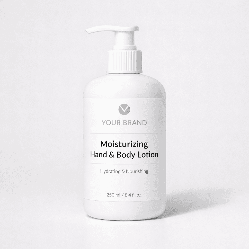 Moisturizing Hand & Body Lotion private-label product concept