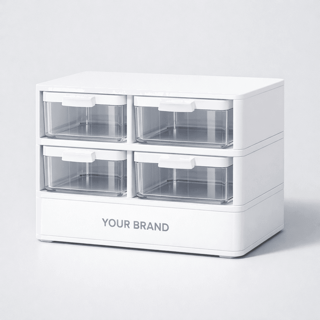 Stackable Modular Kitchen Spice Rack private-label product concept