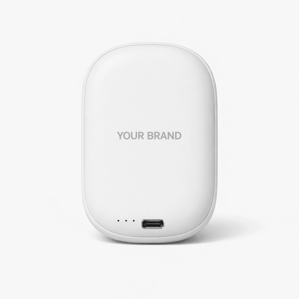 Portable USB Rechargeable Hand Warmer private-label product concept