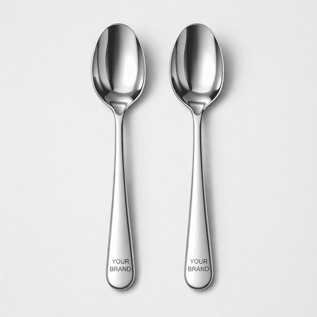 Stainless Steel Meal Spoon Set private-label product concept