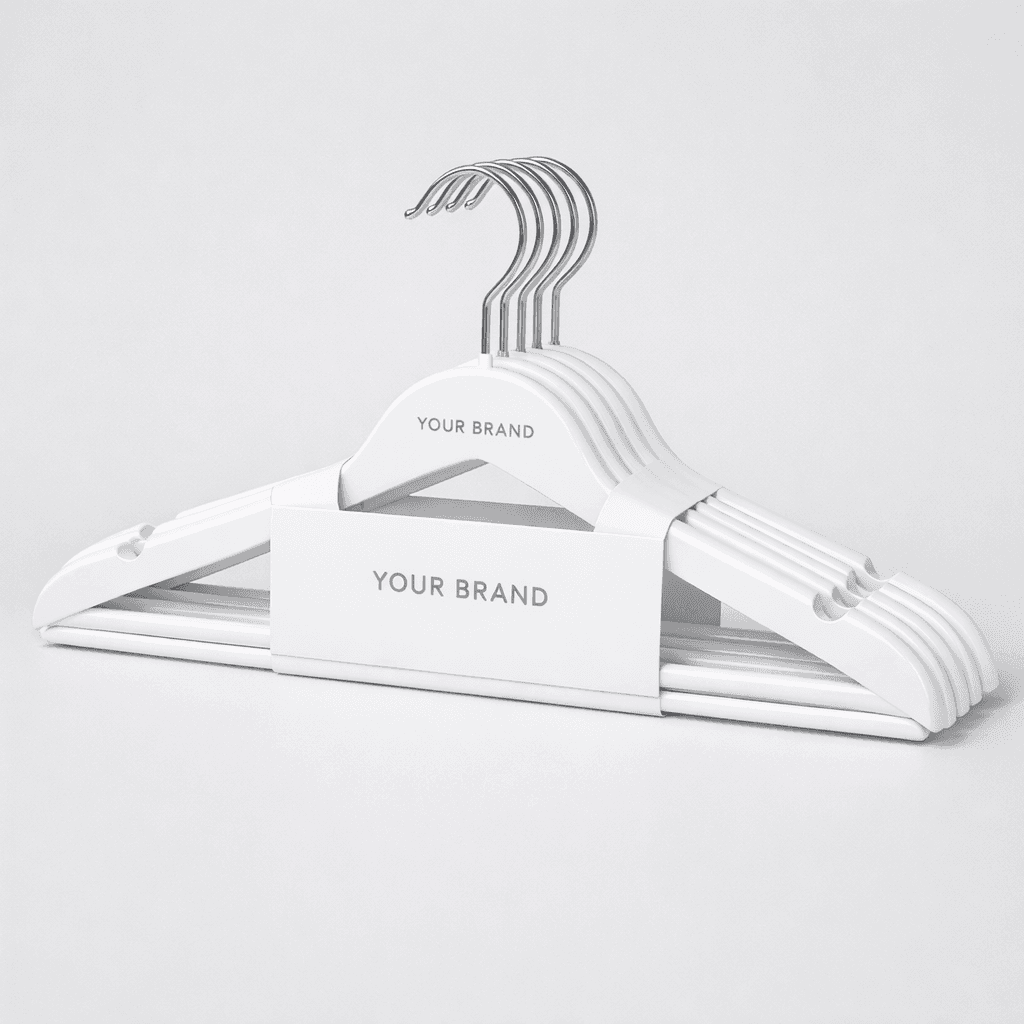 Plastic Clothes Hanger Set (10-Pack) private-label product concept