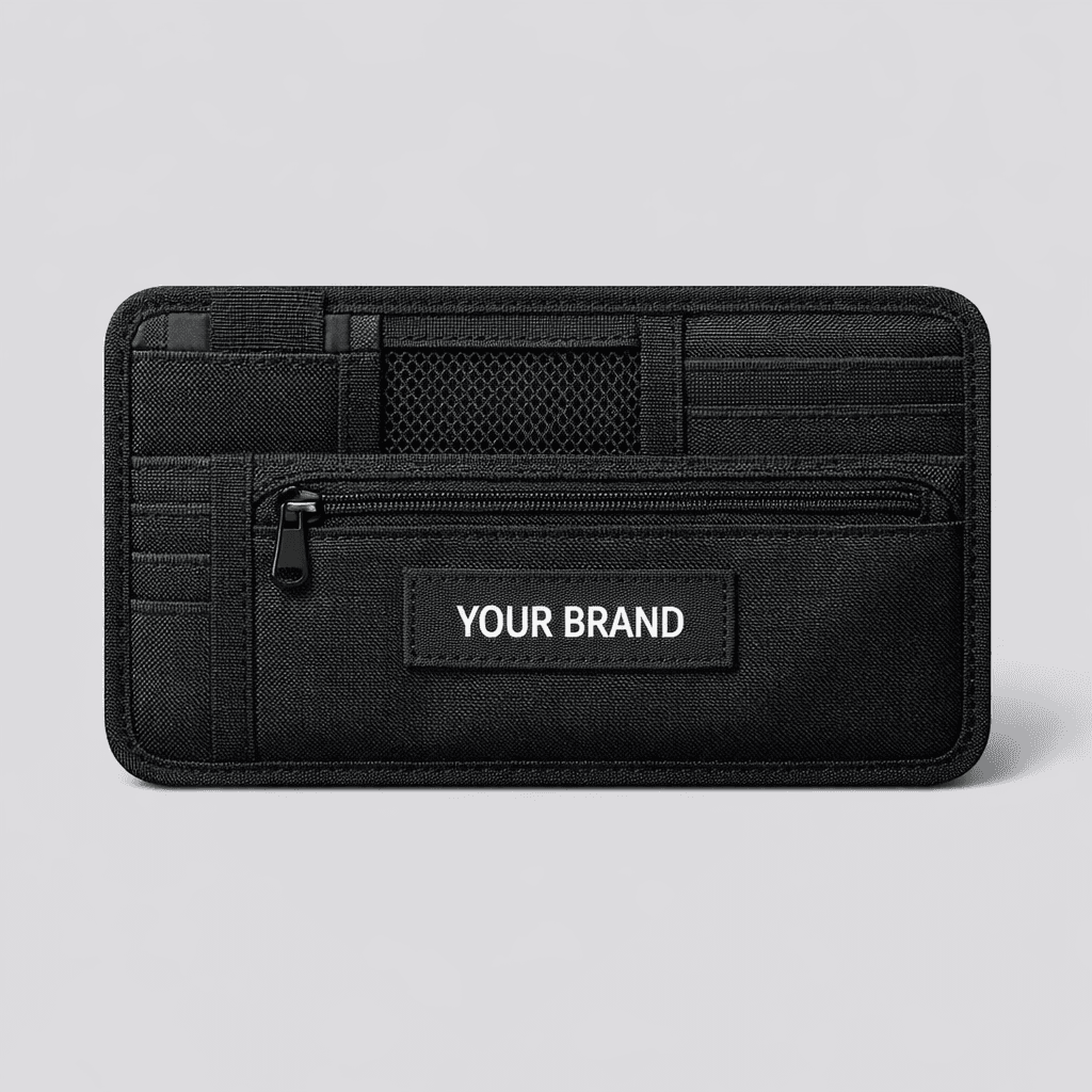Automotive Sun Visor Organizer private-label product concept