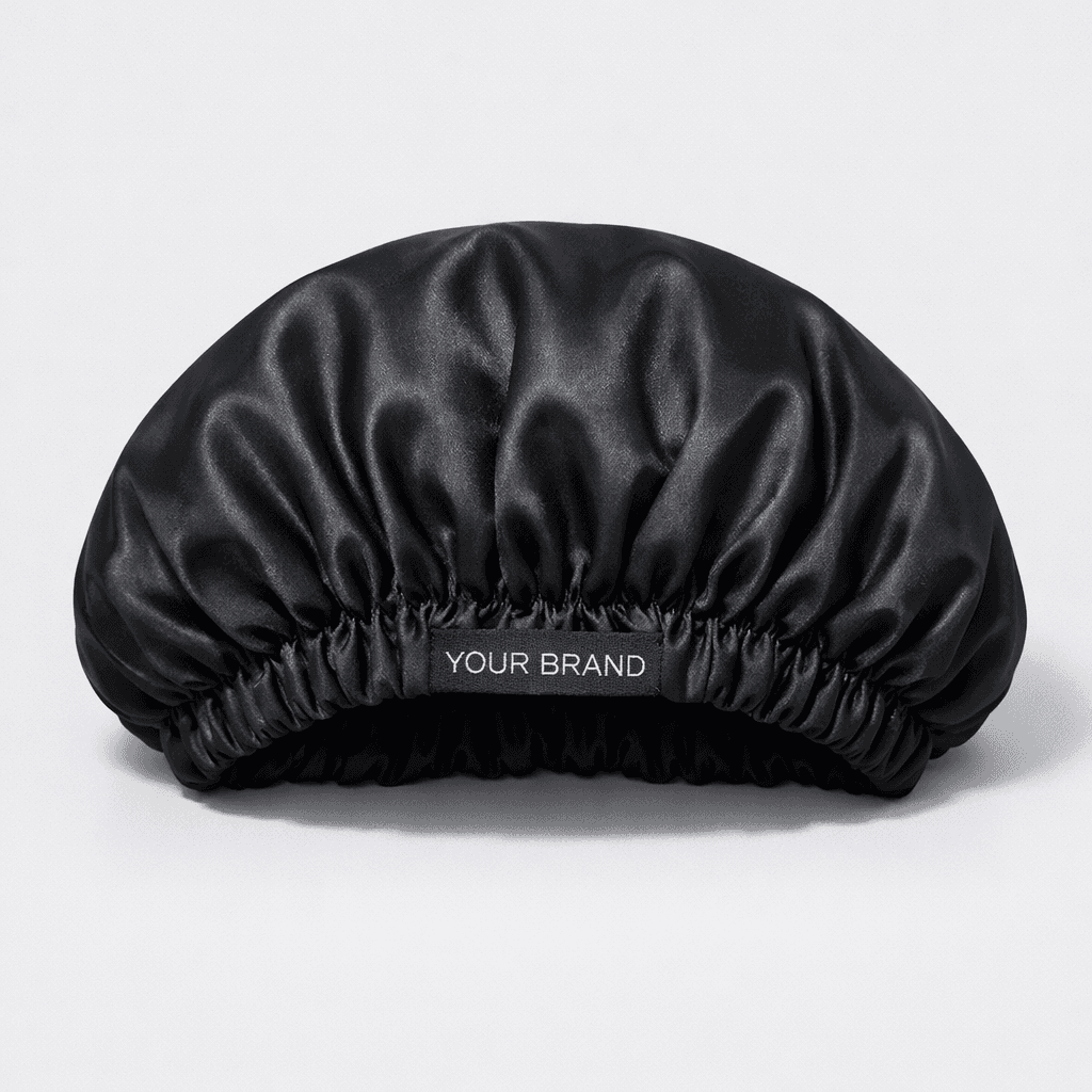 Comfy Satin Hair Bonnet private-label product concept