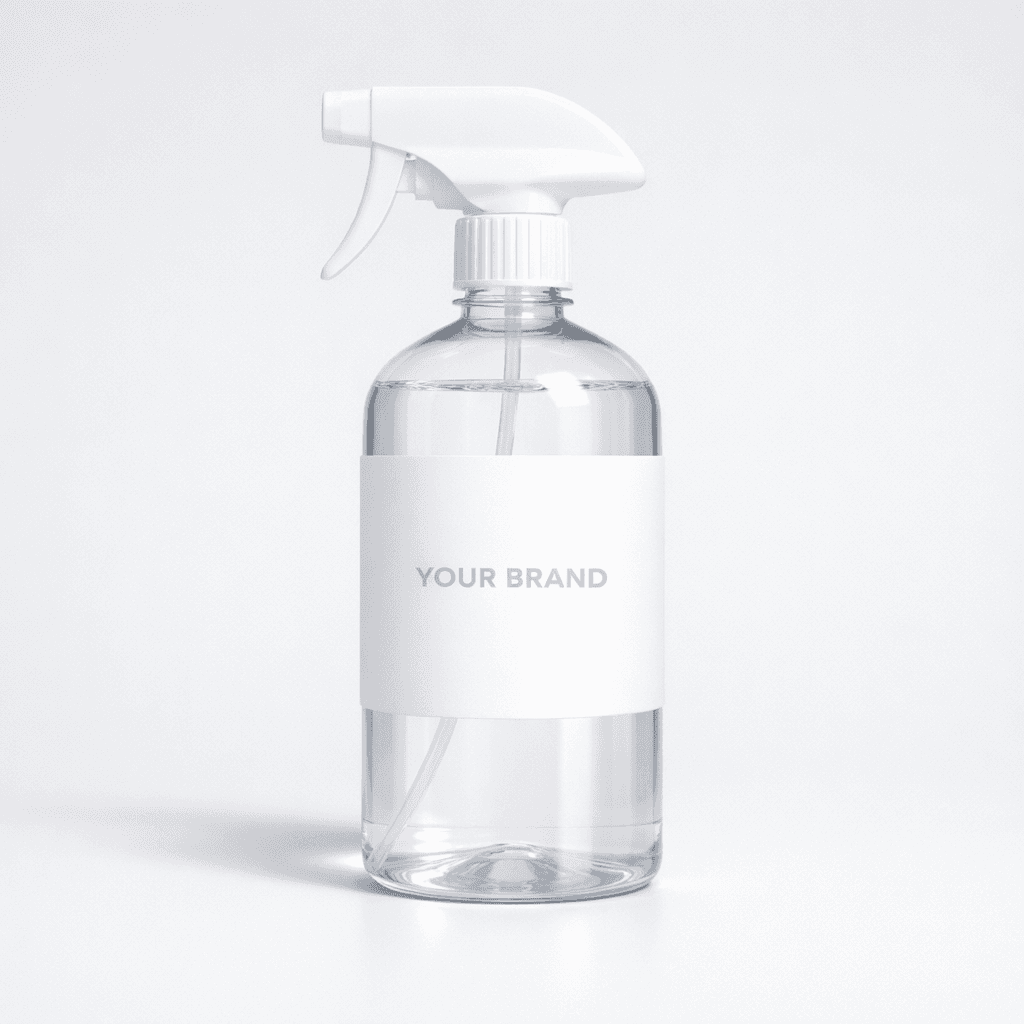 Multipurpose Plastic Spray Bottle 500ml private-label product concept