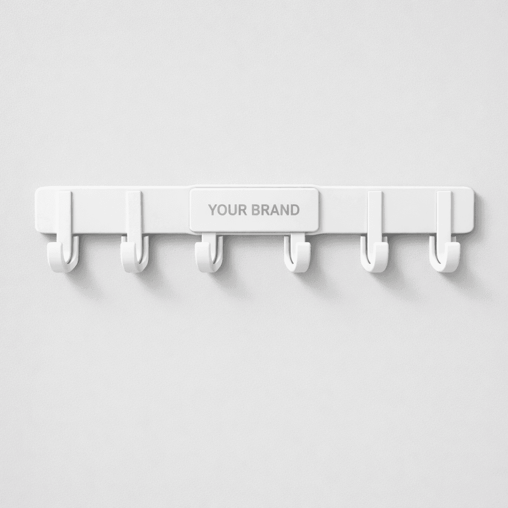 Plastic Multi-Hook Wall Hanger private-label product concept
