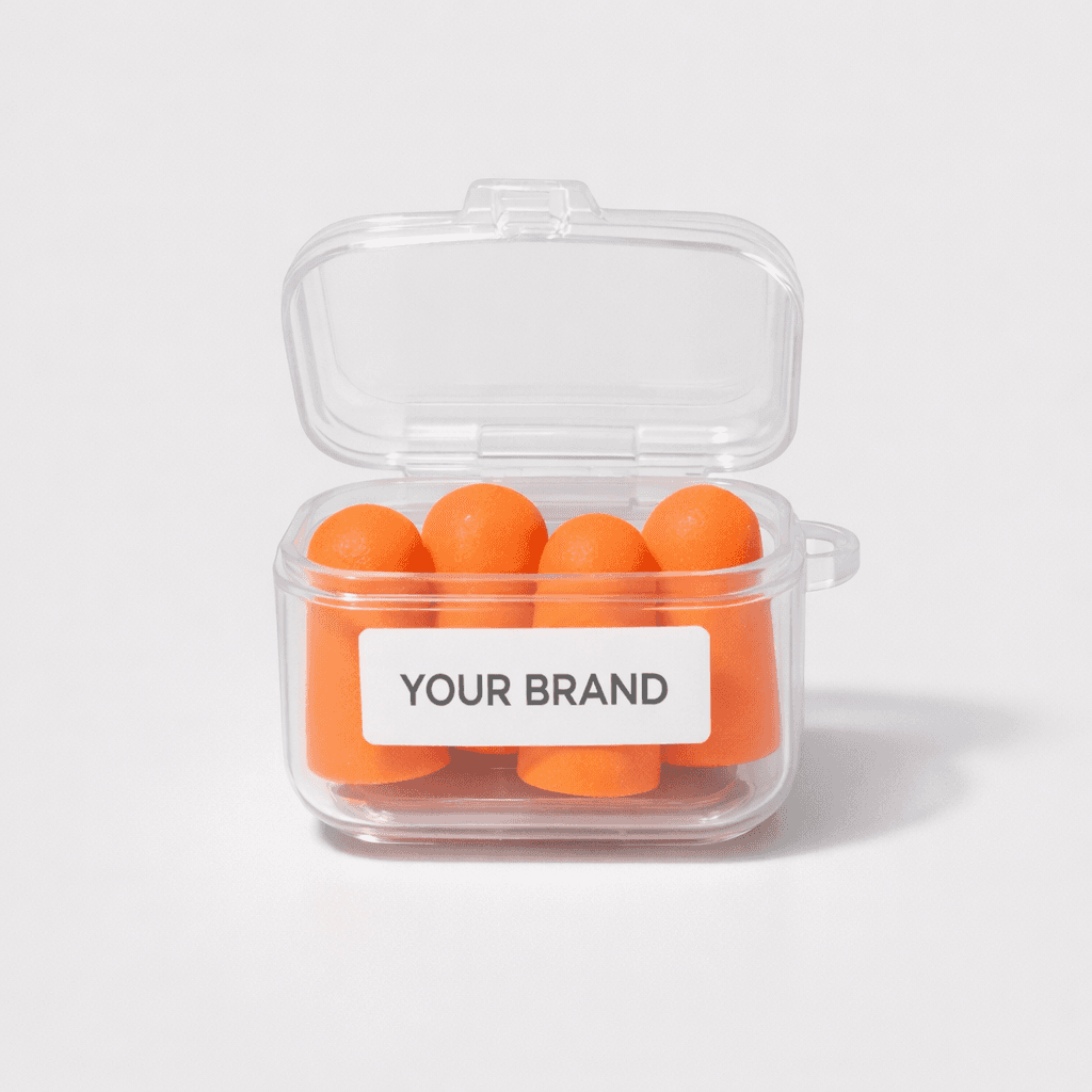 Soft Foam Earplug Set private-label product concept