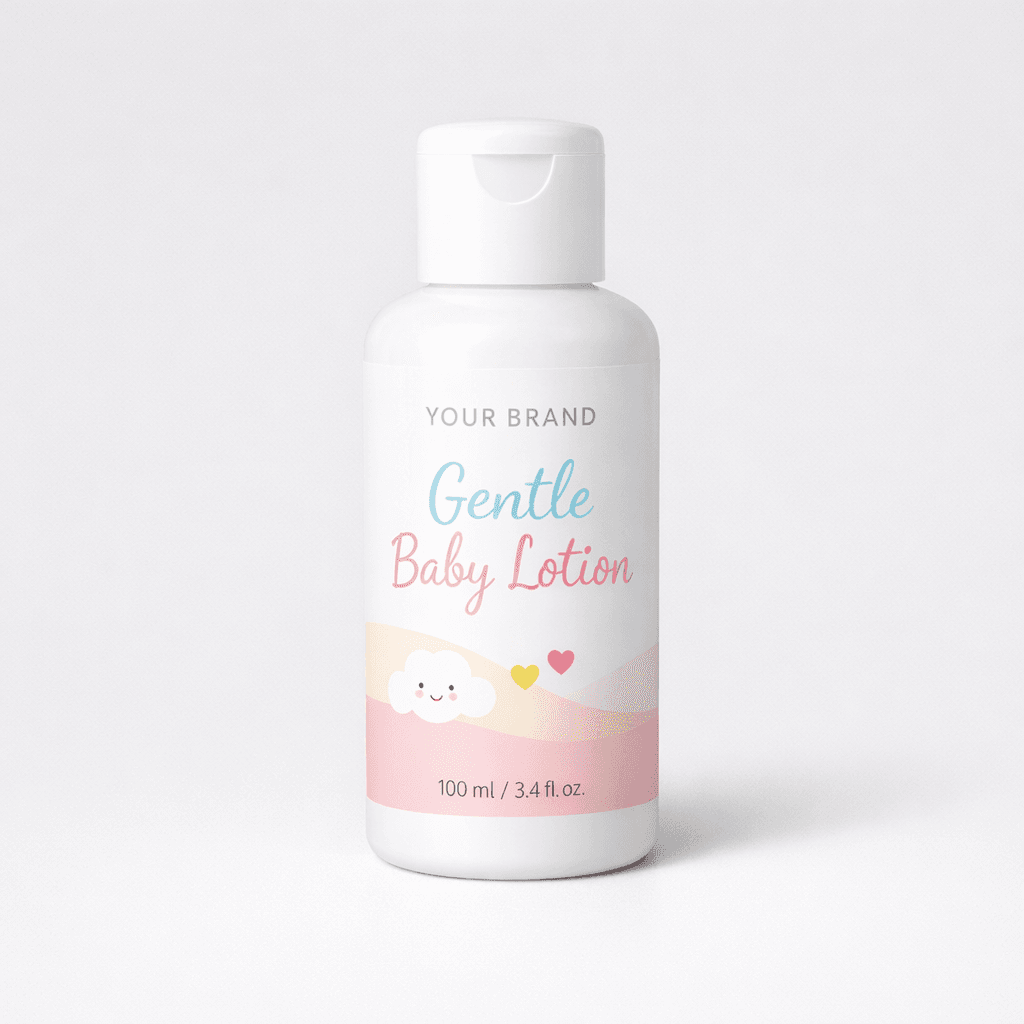 Gentle Baby Lotion 100ml private-label product concept