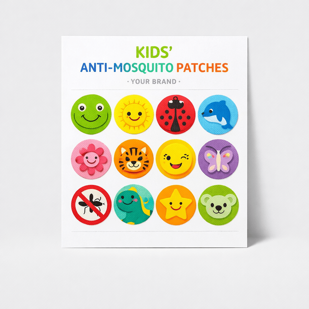 Kids' Anti-Mosquito Patch Stickers private-label product concept