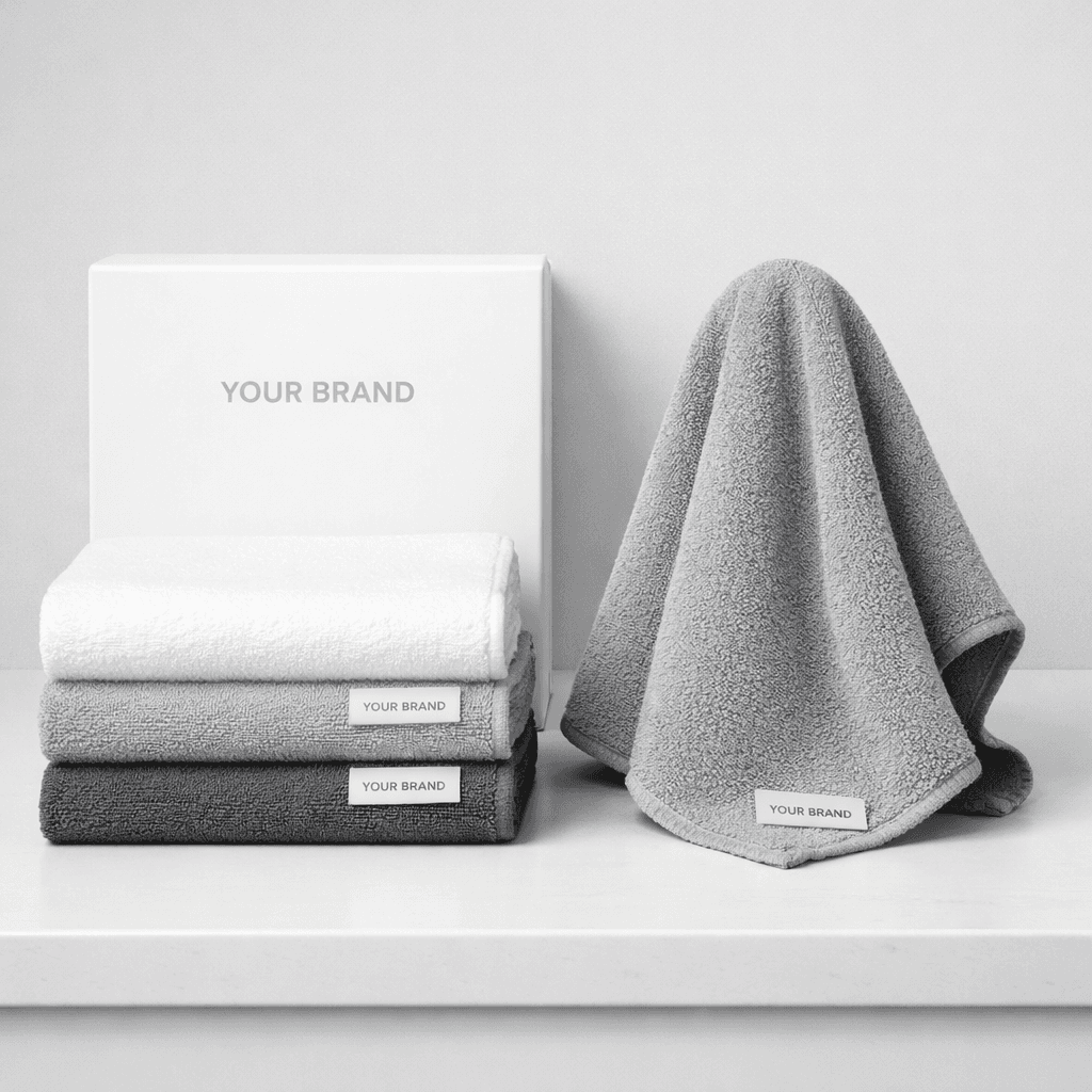 Quick-Dry Absorbent Dish Towel Set private-label product concept