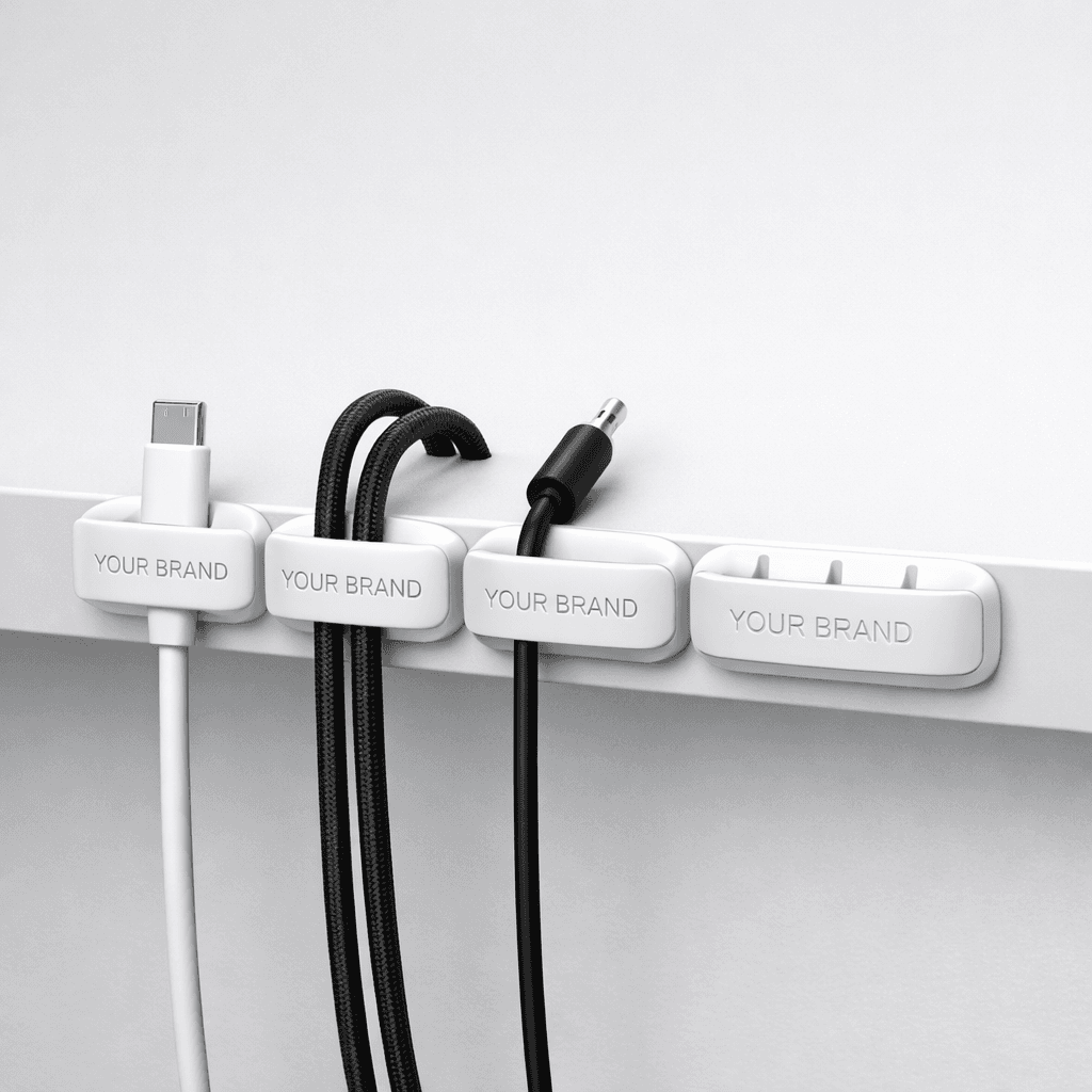 Self-Adhesive Wall Cable Organizer private-label product concept