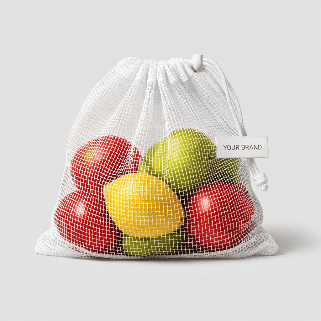 Reusable Mesh Produce Bags private-label product concept