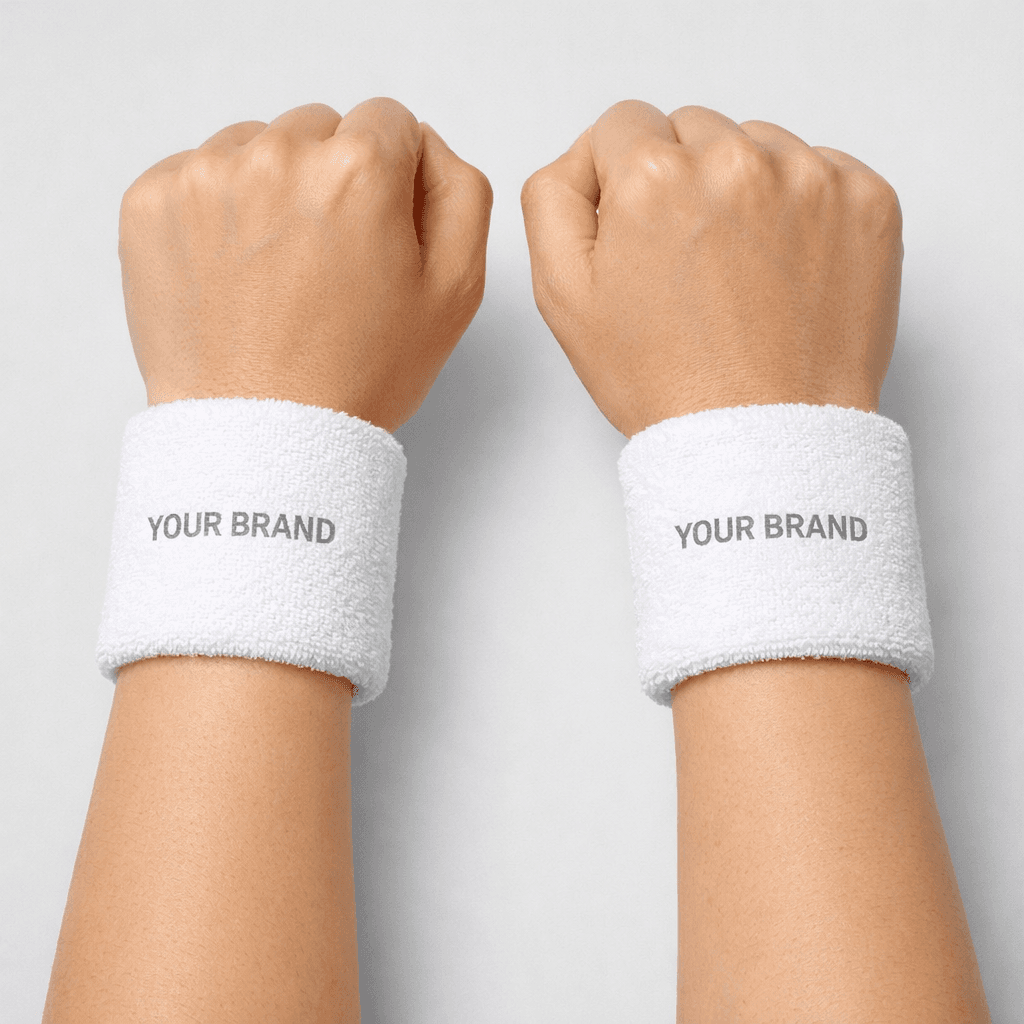 Wrist Sweatbands (Pair) private-label product concept