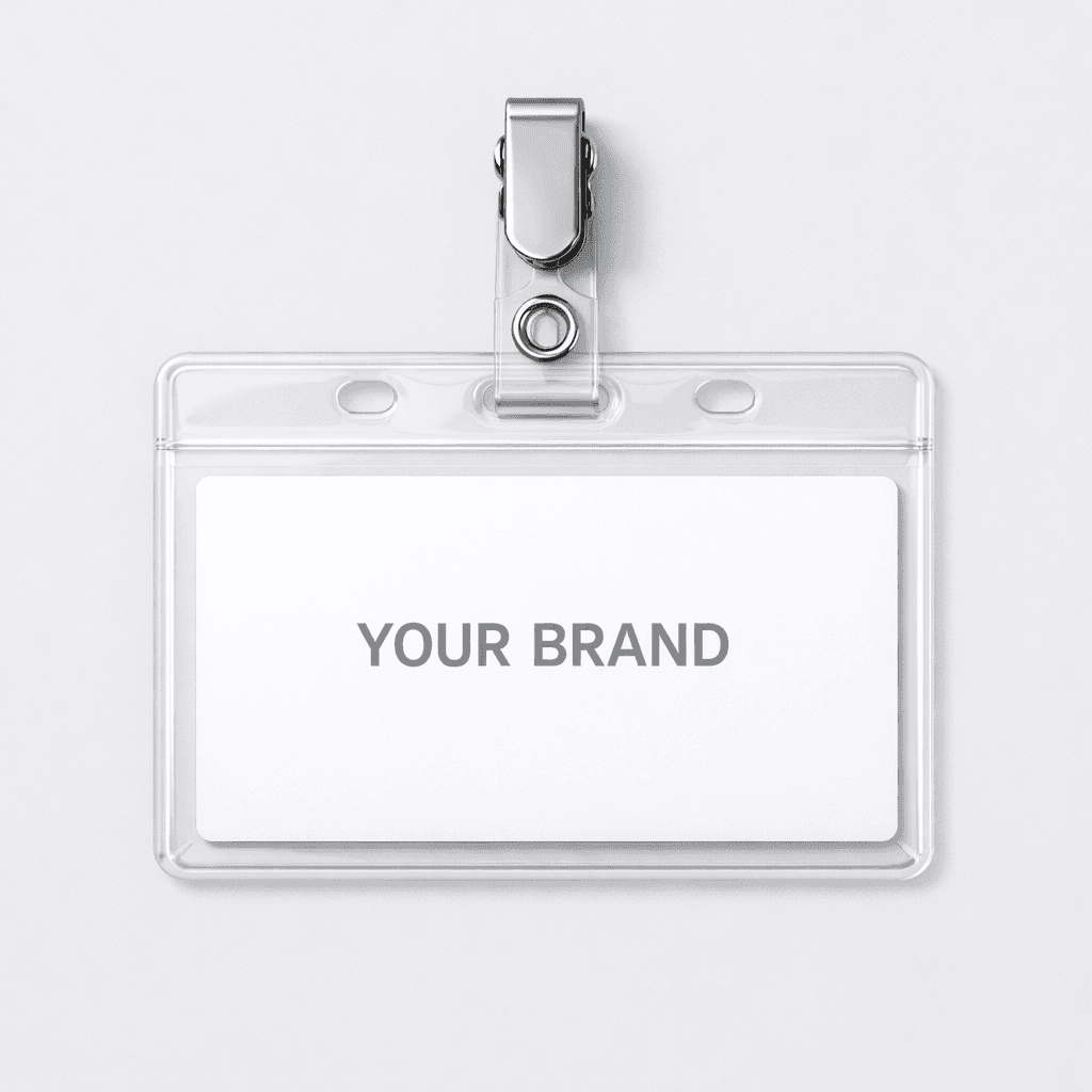 Quick-Clip ID Badge Holder private-label product concept