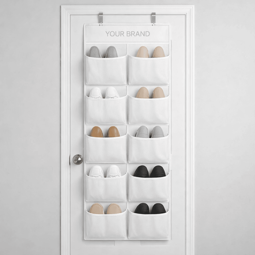 Multi-Purpose Hanging Shoe Organizer private-label product concept