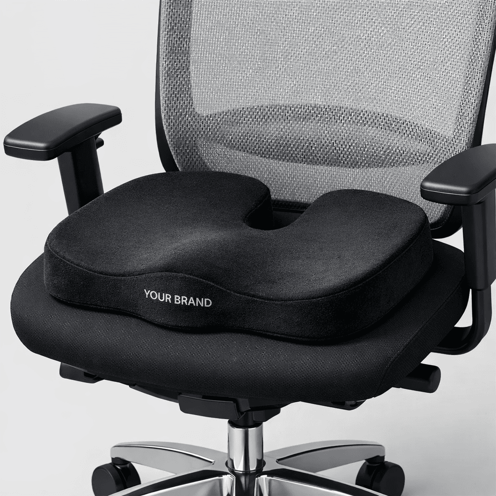 Ergonomic Memory Foam Seat Cushion private-label product concept